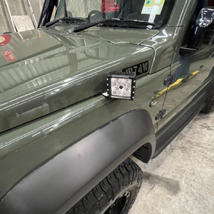 Scrub King Bonnet Ditch Light Bracket to suit Suzuki Jimny 2018 - 2022