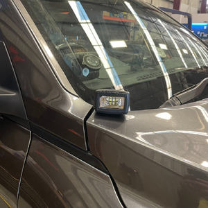 Scrub King Bonnet Hinge Ditch Light Bracket to suit SsangYong Musso 2019 - 2023