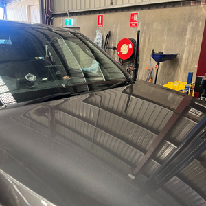 Scrub King Bonnet Hinge UHF Antenna Bracket to suit SsangYong Musso 2019 - 2023 (Stainless Steel)