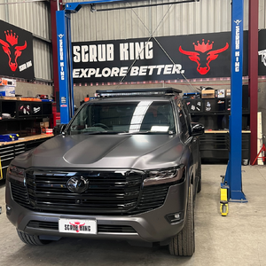 Scrub King Bonnet Hinge Ditch Light Bracket to suit Toyota LandCruiser 300 Series