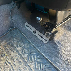 Scrub King Fire Extinguisher Bracket to suit Toyota Landcruiser 70 series (Stainless Steel)