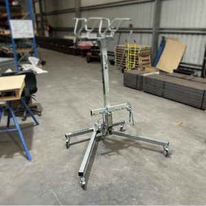 Single Trail Garage Trolley Stand (Zinc Finish)