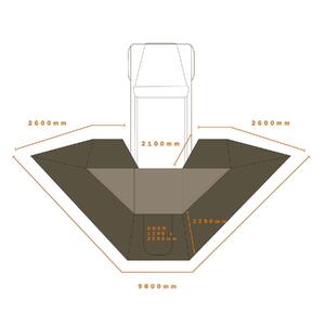 Darche 180 Versatile Awning Wall Set