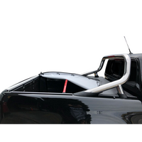 Tuff Tonneaus Clip On 2.0 Cover for Mitsubishi Triton MQ / MR Dual Cab 2015 - 2021 With Sports Bar