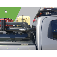 Wedgetail EGR roll top roof rack for Mitsubishi Triton MQ/MR Dual Cab 04/15 - 2024- WT-EGRRTRMTMQ-1415