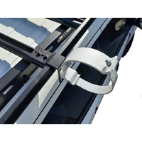 Wedgetail 150mm conduit carrier caps and 3 brackets, NO PIPE - WTA-AC150NP