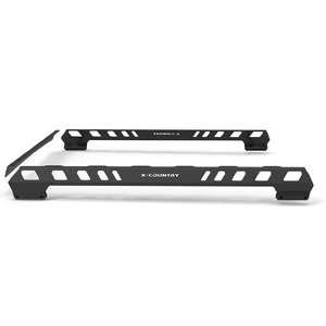 X-Country Razor Roof Rack Mount to suit Toyota Landcruiser   79 series 4dr Double Cab with Gutters 2007 - Onwards - XC218