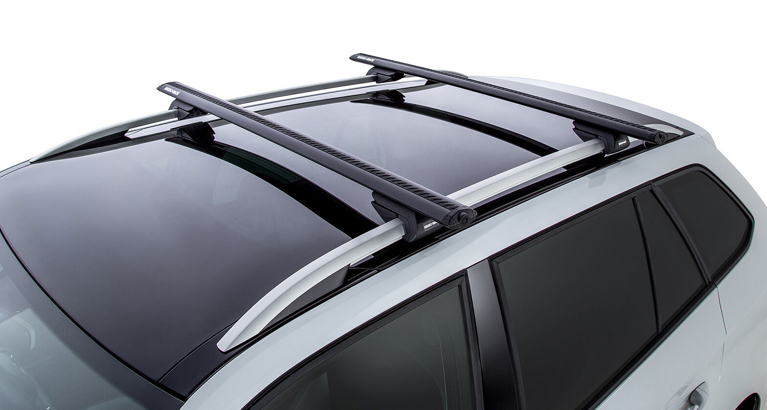 Rhino Vortex SX Black 2 Bar Roof Rack for VOLKSWAGEN Tiguan 4dr SUV