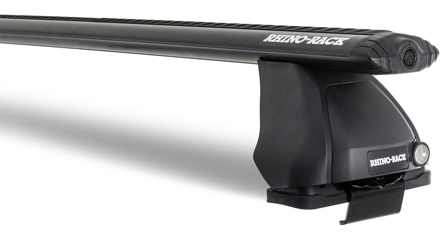 Rhino Vortex Black 1 Bar Roof Rack for TOYOTA Hilux 2dr Ute Extra Cab 4