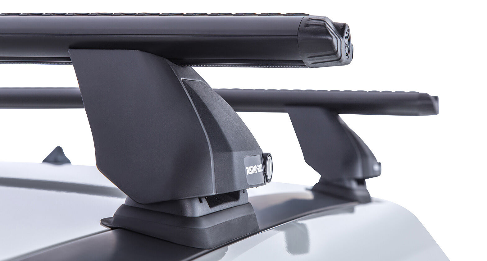 Rhino Vortex Black 2 Bar FMP Roof Rack for NISSAN XTrail 5dr SUV 3/14