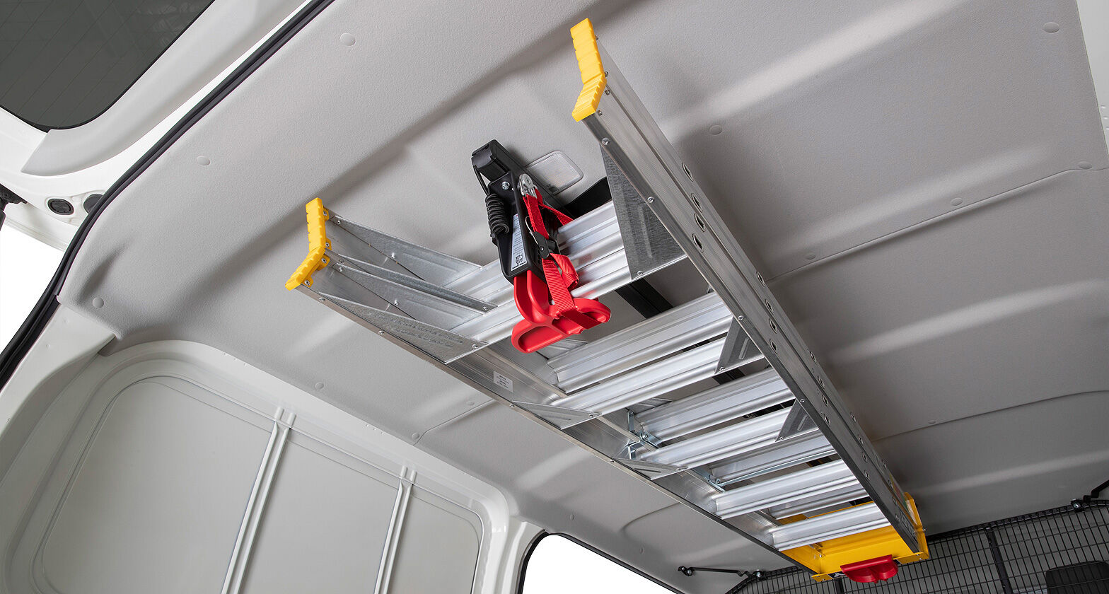 Rhino Internal Ladder Rack System to suit Toyota HiAce 6th Gen for