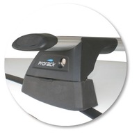 Prorack Silver 2 Bar Aero Through Bar kit to suit Mercedes-Benz A-Class C169 3dr Hatch (2004 - 2012)