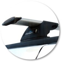 Prorack Silver 2 Bar Aero Through Bar kit to suit Nissan Terrano Regulus 5dr SUV (1996 - 2003)