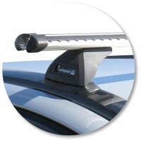 Prorack Silver 2 Bar Heavy Duty Through Bar kit to suit Toyota Caldina 5dr Wagon (2002 - 2007)