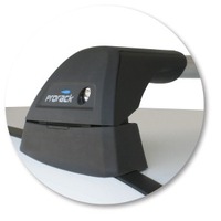 Prorack Black 2 Bar Aero Flush Bar kit to suit Mercedes-Benz A-Class C169 3dr Hatch (2004 - 2012)