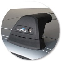 Prorack Silver 2 Bar Aero Flush Bar kit to suit BMW 5 Series E39 4dr Sedan (4/1996 - 9/2003)