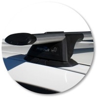 Prorack Black 2 Bar Aero Through Bar kit to suit Great Wall V200 Double Cab 4dr Ute (7/2011 - 2016)