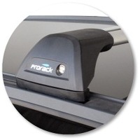 Prorack Silver 2 Bar Aero Flush Bar kit to suit Great Wall X240 5dr SUV (11/2009 - Current)