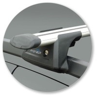 Prorack Black 2 Bar Aero Through Bar kit to suit Renault Clio Sports Tourer 5dr Wagon (2007 - Current)