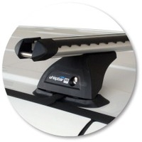 Prorack Black 2 Bar Heavy Duty Through Bar kit to suit Hyundai iMax 5dr MPV (2008 - 2016)