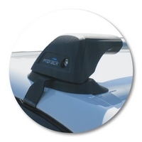 Prorack Silver 2 Bar Aero Flush Bar kit to suit Ford Mondeo 4dr Sedan (10/2007 - 2012)