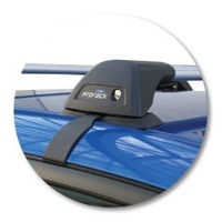 Prorack Silver 2 Bar Aero Flush Bar kit to suit Honda Jazz 5dr Hatch (10/2002 - 1/2009)