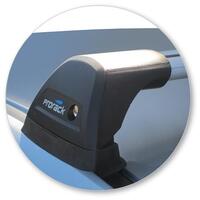 Prorack Silver 2 Bar Aero Flush Bar kit to suit Mazda CX-5 5dr SUV (2012 - 1/2017)