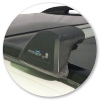 Prorack Silver 2 Bar Aero Flush Bar kit to suit Porsche Cayenne 5dr SUV (2010 - 2018)