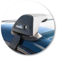 Prorack Silver 2 Bar Aero Flush Bar kit to suit Mitsubishi Diamante 4dr Sedan (7/1996 - 9/2005)