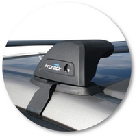 Prorack Silver 2 Bar Aero Flush Bar kit to suit Honda Civic 4dr Sedan (2/2006 - 2011)