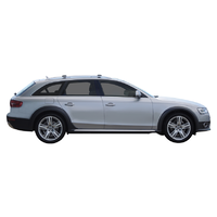 Yakima Black 2 Bar Roof Rack - Audi A4/S4/RS4 Allroad 5dr Wagon 1/09 - 1/15 (S45Y)