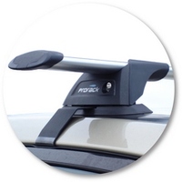 Prorack Black 2 Bar Aero Through Bar kit to suit Nissan Murano ST 5dr SUV (8/2005 - 2009)