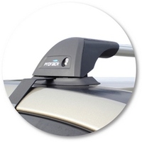 Prorack Silver 2 Bar Aero Flush Bar kit to suit Nissan Murano ST 5dr SUV (8/2005 - 2009)