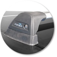 Prorack Silver 2 Bar Aero Flush Bar kit to suit Holden Commodore VE 4dr Sedan (9/2006 - 5/2013)