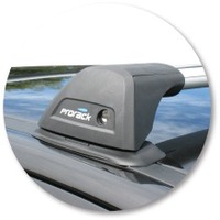 Prorack Silver 2 Bar Aero Flush Bar kit to suit Peugeot 307 5dr Hatch (11/2001 - 2/2008)