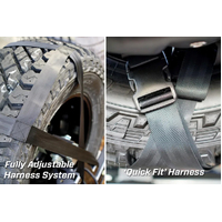 MSA 4x4 Rear Wheel Rubbish Bin