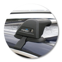 Prorack Silver 2 Bar Aero Flush Bar kit to suit Honda Accord 4dr Sedan (9/2003 - 1/2008)