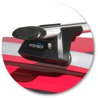 Prorack Silver 2 Bar Aero Through Bar kit to suit Alfa Romeo 159 5dr Wagon (6/2006 - Current)
