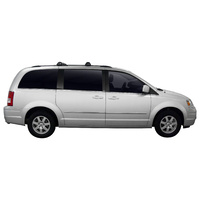 Yakima Silver 2 Bar Roof Rack - Chrysler Grand Voyager  5dr MPV 1/08 - On (S8Y &amp; K328)