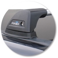 Prorack Silver 2 Bar Aero Flush Bar kit to suit Land Rover Range Rover 5dr SUV (7/1995 - 2002)