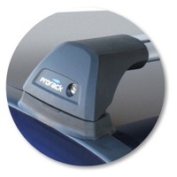 Prorack Silver 2 Bar Aero Flush Bar kit to suit Holden Calibra 2dr Coupe (1989 - 1997)