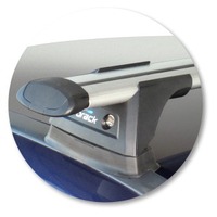 Prorack Silver 2 Bar Aero Through Bar kit to suit Opel Calibra 2dr Coupe (1989 - 1997)