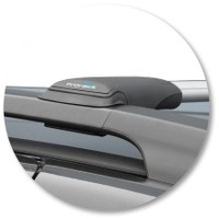 Prorack Silver 2 Bar Aero Rail Bar kit to suit Mazda Premacy 5dr MPV (2005 - 2010)