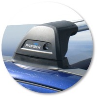 Prorack Silver 2 Bar Aero Flush Bar kit to suit Holden Astra 5dr Hatch (12/1998 - 6/2004)