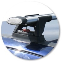 Prorack Silver 2 Bar Aero Through Bar kit to suit Holden Astra 5dr Hatch (12/1998 - 6/2004)