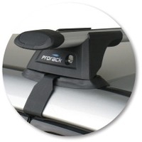 Prorack Silver 2 Bar Aero Through Bar kit to suit Toyota Ipsum 5dr MPV (2001 - 2006)