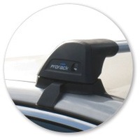 Prorack Black 2 Bar Aero Flush Bar kit to suit Kia Optima 4dr Sedan (2011 - 2015)