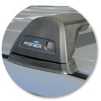 Prorack Silver 2 Bar Aero Flush Bar kit to suit Mitsubishi Outlander 5dr SUV (2005 - 2012)