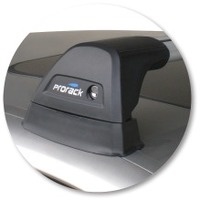 Prorack Silver 2 Bar Aero Flush Bar kit to suit Porsche Panamera 4dr Sedan (2009 - 2016)