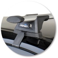 Prorack Black 2 Bar Aero Through Bar kit to suit Kia Sorento 5dr SUV (10/2009 - 2015)